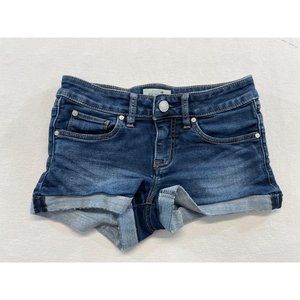 Bootlegger Cuffed Blue Jean Shorts Women's 24